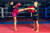 Fighter KIDS Kick Pad – PAAR – rot/schwarz, FKLT0003