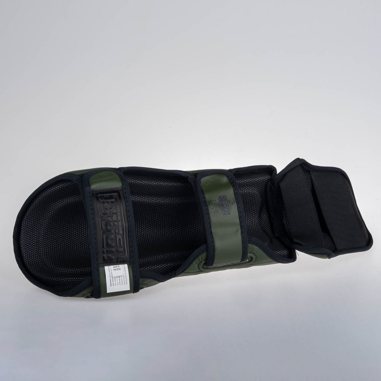 Fighter Schienbeinschoner Thai Ergo – khaki/camo, FSG-004KBC