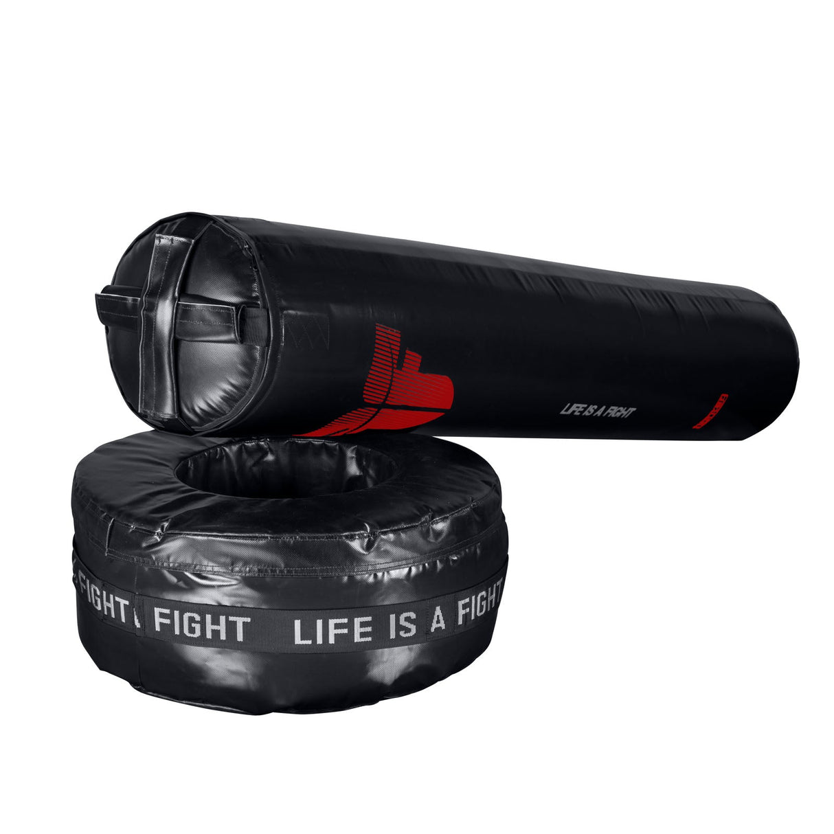 Fighter Freistehender Boxsack 3in1 – rot/schwarz, FFSB31-02