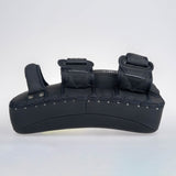 Fighter Thai Pads – schwarz/neongelb, FTP-001BNY