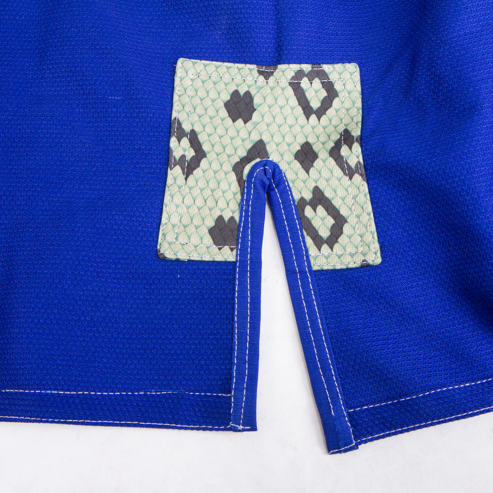 Fighter BJJ Kimono Rice Straw – KIDS – blau, BJJBLU-07