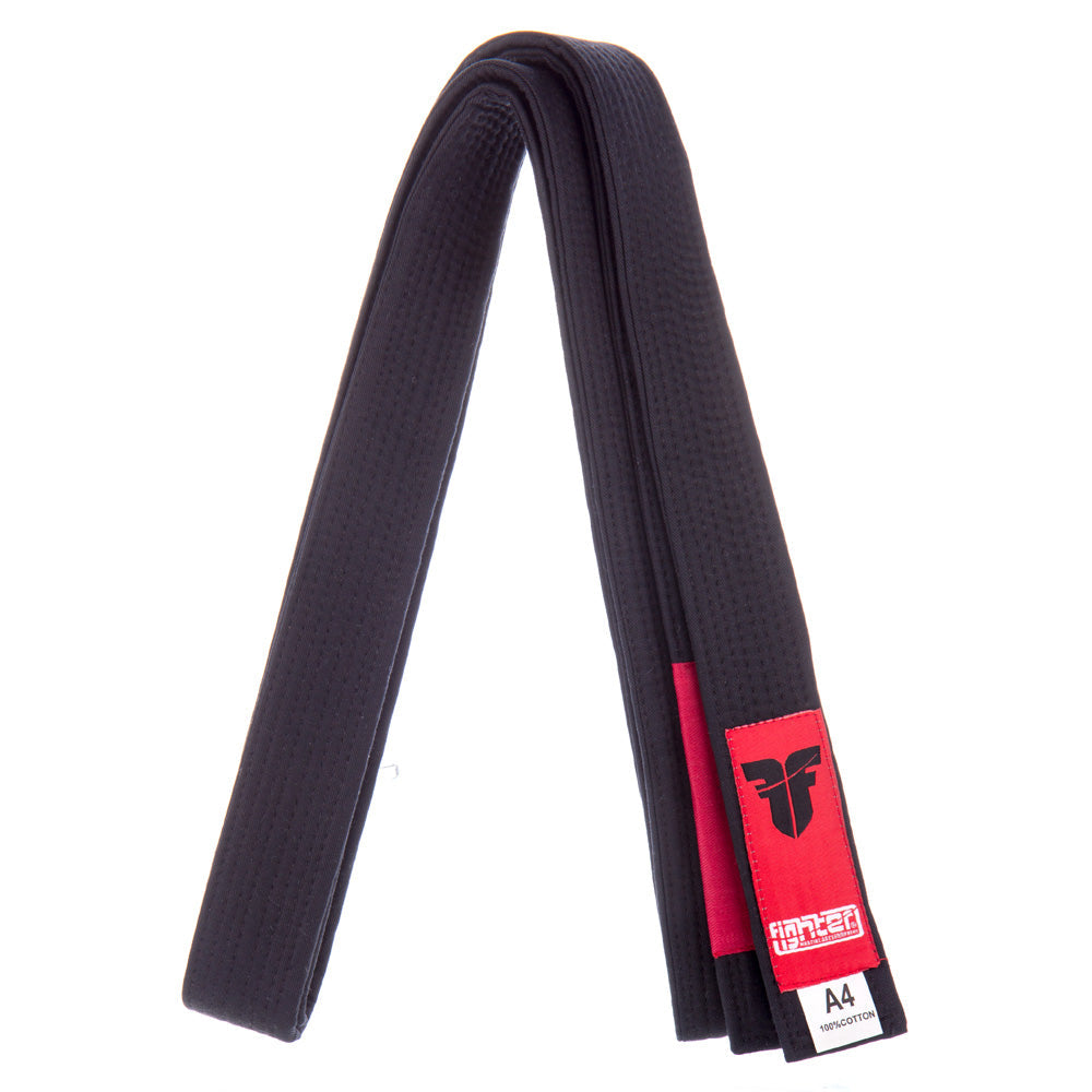Fighter Belt BJJ – schwarz, FBB-05