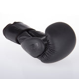 Fighter Boxhandschuhe SPLIT – mattschwarz, FBG-001B