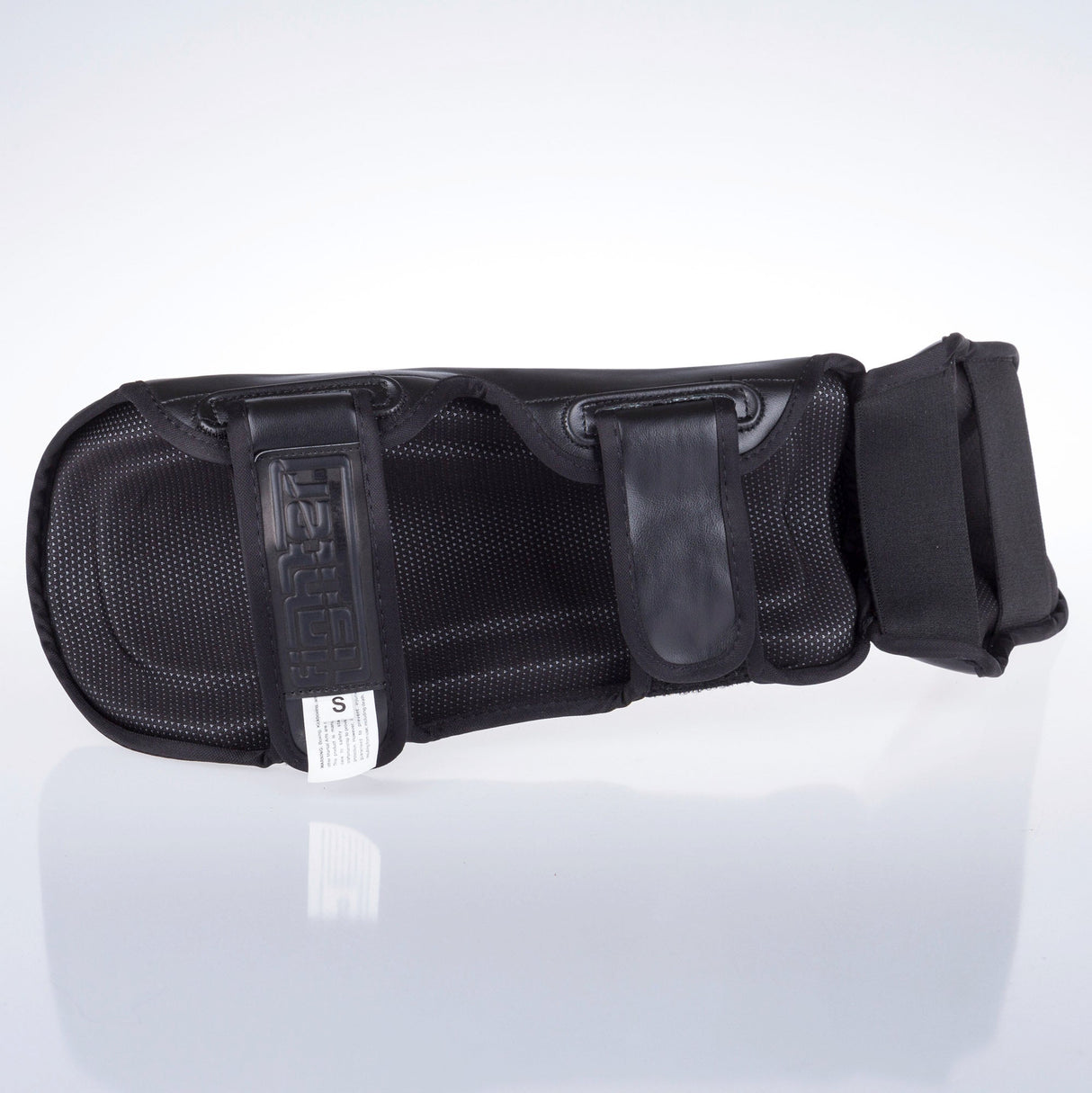 Fighter Schienbeinschoner Thai Ergo – schwarz/rot, FSG-004BR
