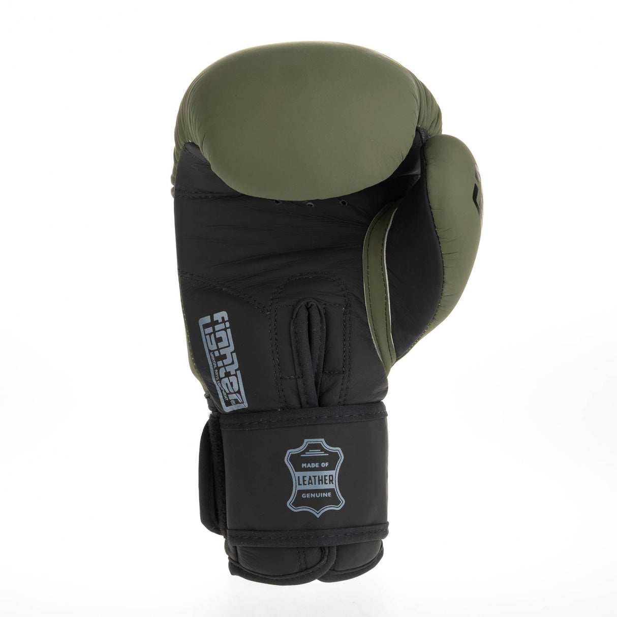 Fighter Boxhandschuhe SIAM – matt khaki, FBG-003KB