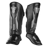 Fighter Schienbeinschoner Thai Ergo – schwarz/grau, FSG-004BG