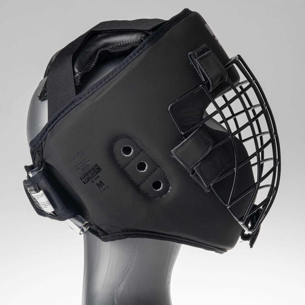 Fighter Shock Kopfschutz – mattschwarz, JE999-BLK