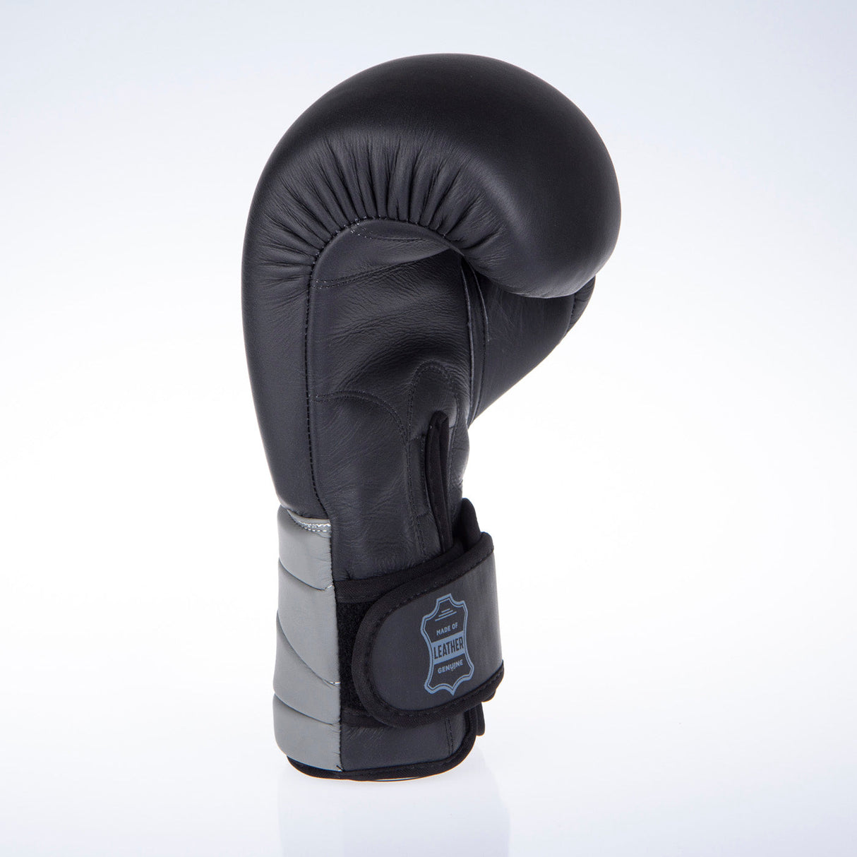 Fighter Boxhandschuhe Sparring – schwarz/grau, FBG-002-BG