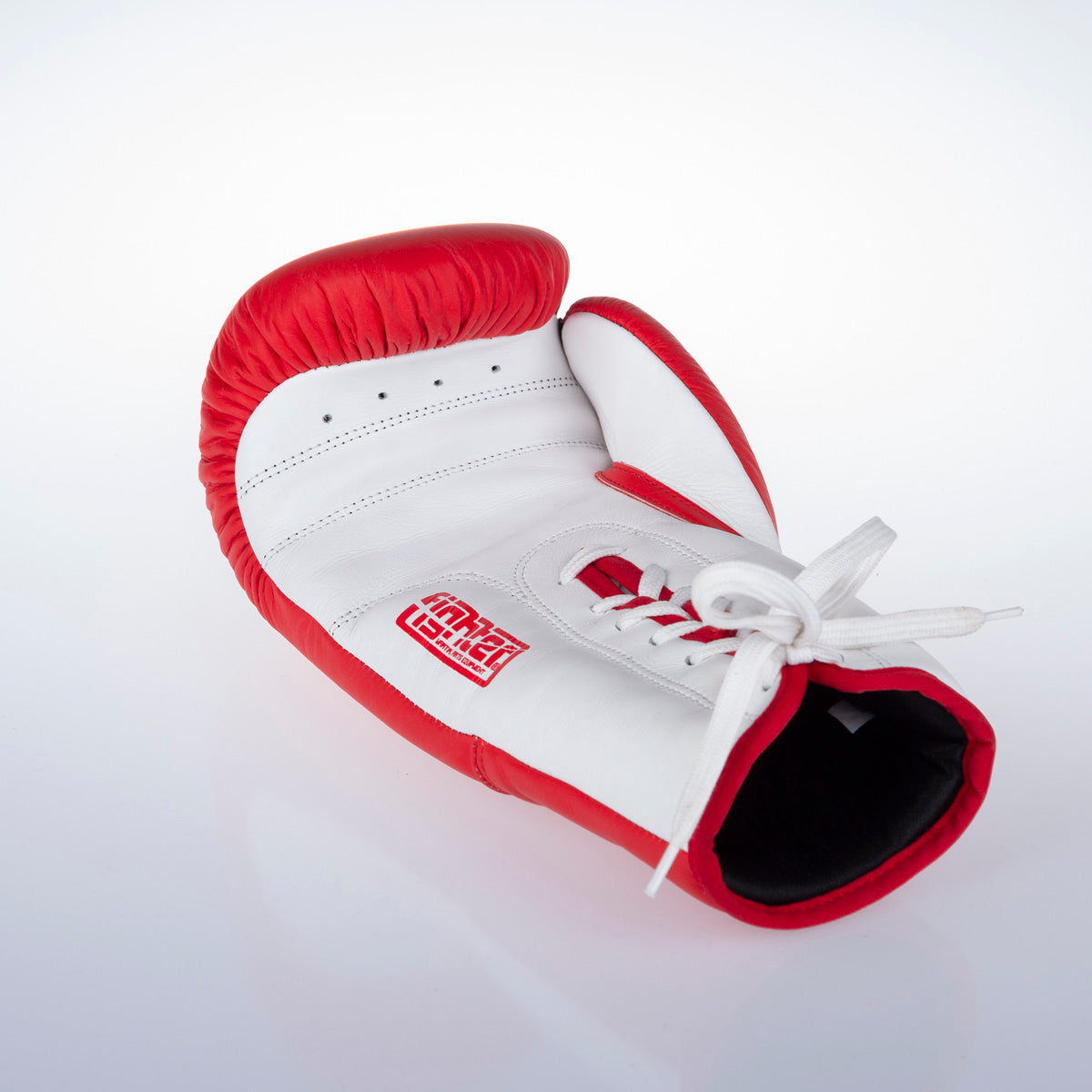 Fighter Boxhandschuhe Competition Pro – rot/weiß, FBG-004R