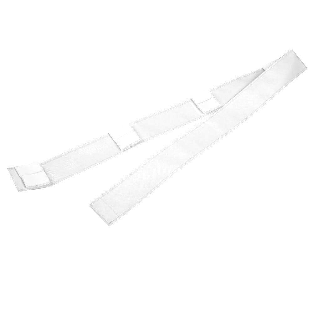 Stützriemen für Boxringseile – 4 Seile – weiß, 661001-W