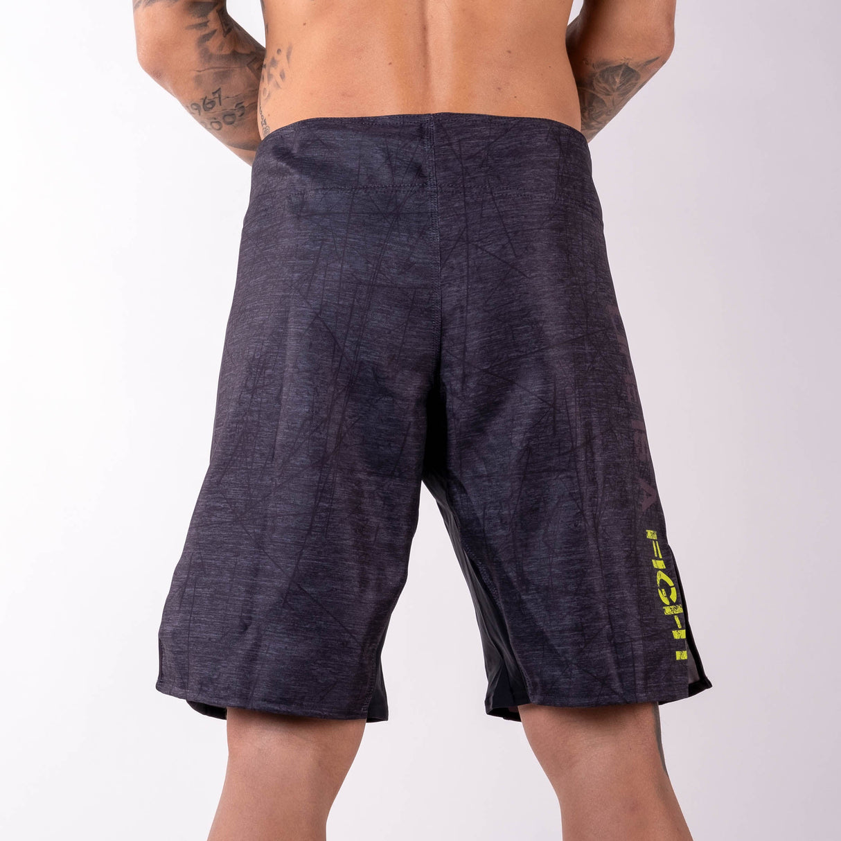 Fighter MMA Shorts – Life is a Fight – grau, FSHM-12