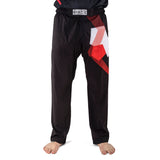 Fighter Pants – FIGHT – schwarz/rot, FF-P002BRW