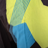 Fighter Pants – FIGHT – schwarz/blau/grün, FF-P003BBY