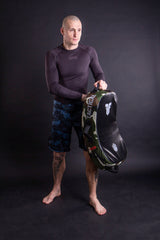 Fighter Kicking Shield – MULTI GRIP – Tactical Series – schwarz/Camouflage, FKSH-14