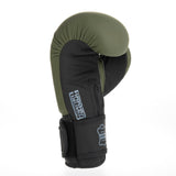 Fighter Boxhandschuhe SIAM – matt khaki, FBG-003KB