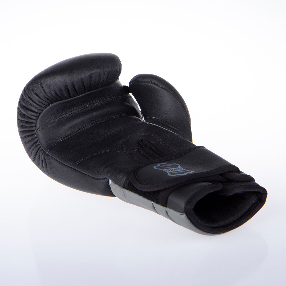 Fighter Boxhandschuhe Sparring – schwarz/grau, FBG-002-BG