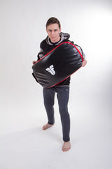 Fighter Reversible Kicking Shield – MULTI GRIP – schwarz/rot, FKSH-11