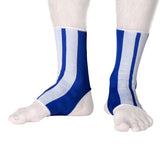 Fighter Knöchelbandage – blau/weiß, FAS-07