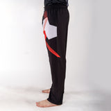 Fighter Pants – FIGHT – schwarz/rot, FF-P002BRW