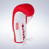 Fighter Boxhandschuhe Competition Pro – rot/weiß, FBG-004R