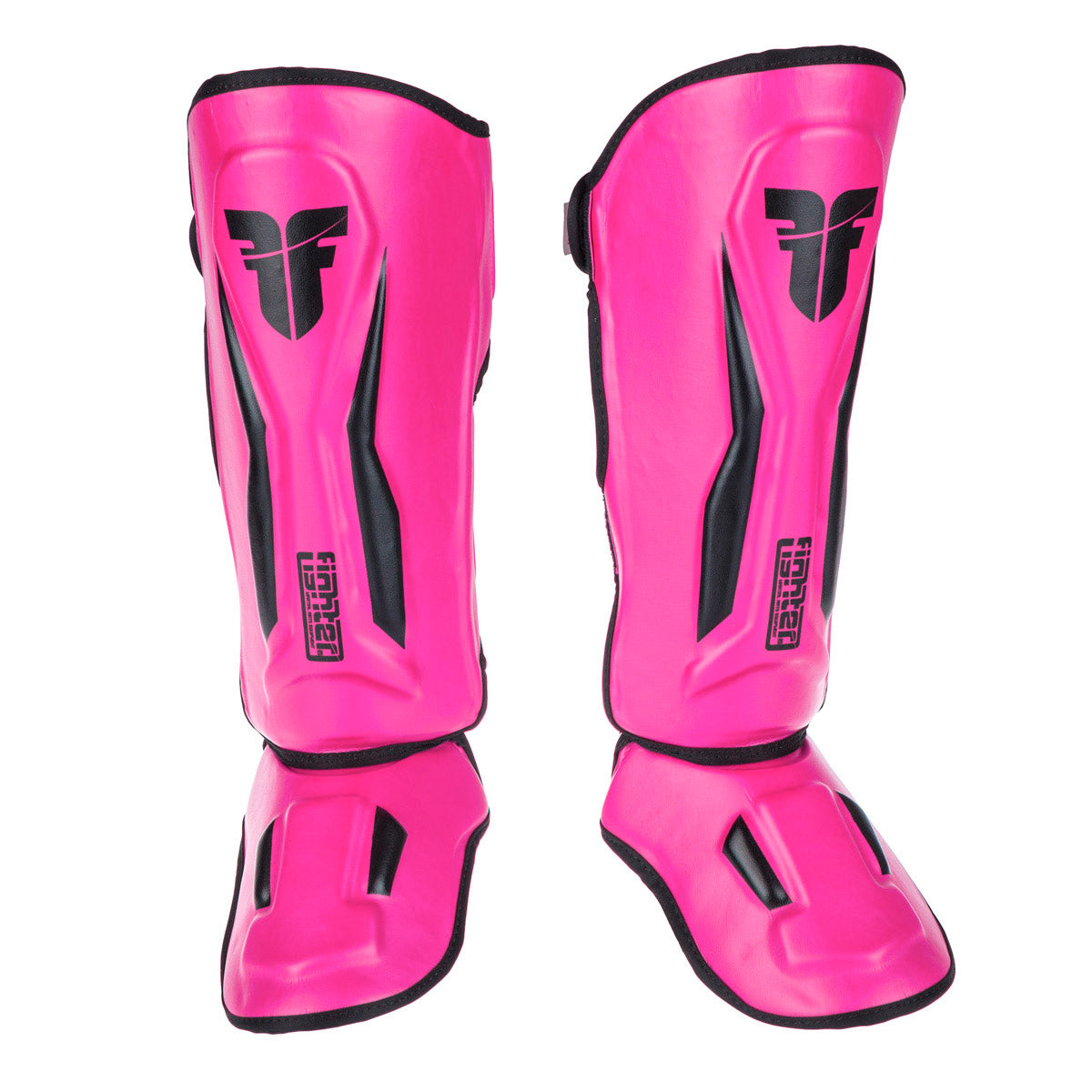Fighter Schienbeinschoner Thai Ergo – Neonpink/Schwarz, FSG-004NPB