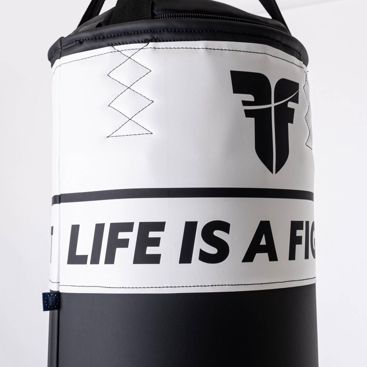 Fighter Boxsack Fitness 120 und 150 cm, schwarz/weiß