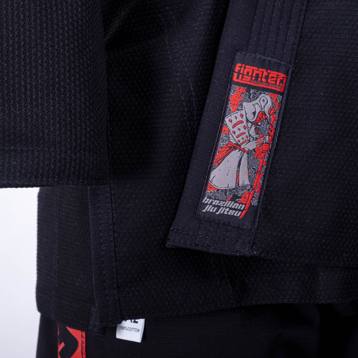 Fighter BJJ Uniform Samurai – schwarz, BJJBW-N01