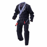 Fighter BJJ-Anzug – schwarz, BJJU-0209