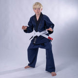 Fighter BJJ-Anzug – blau, BJJU-0402