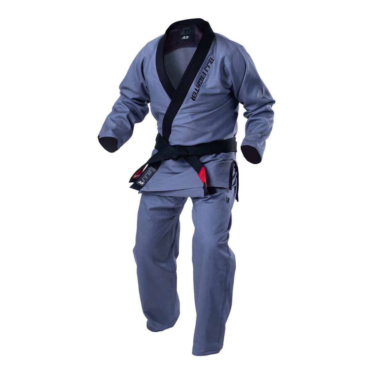 Fighter BJJ-Anzug – grau, BJJU-0902