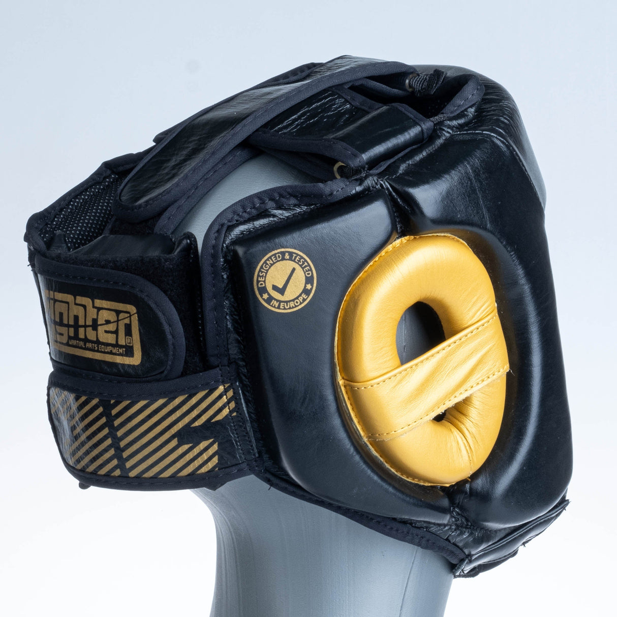 Fighter Kopfschutz Amateur – schwarz, FHG-001BXG