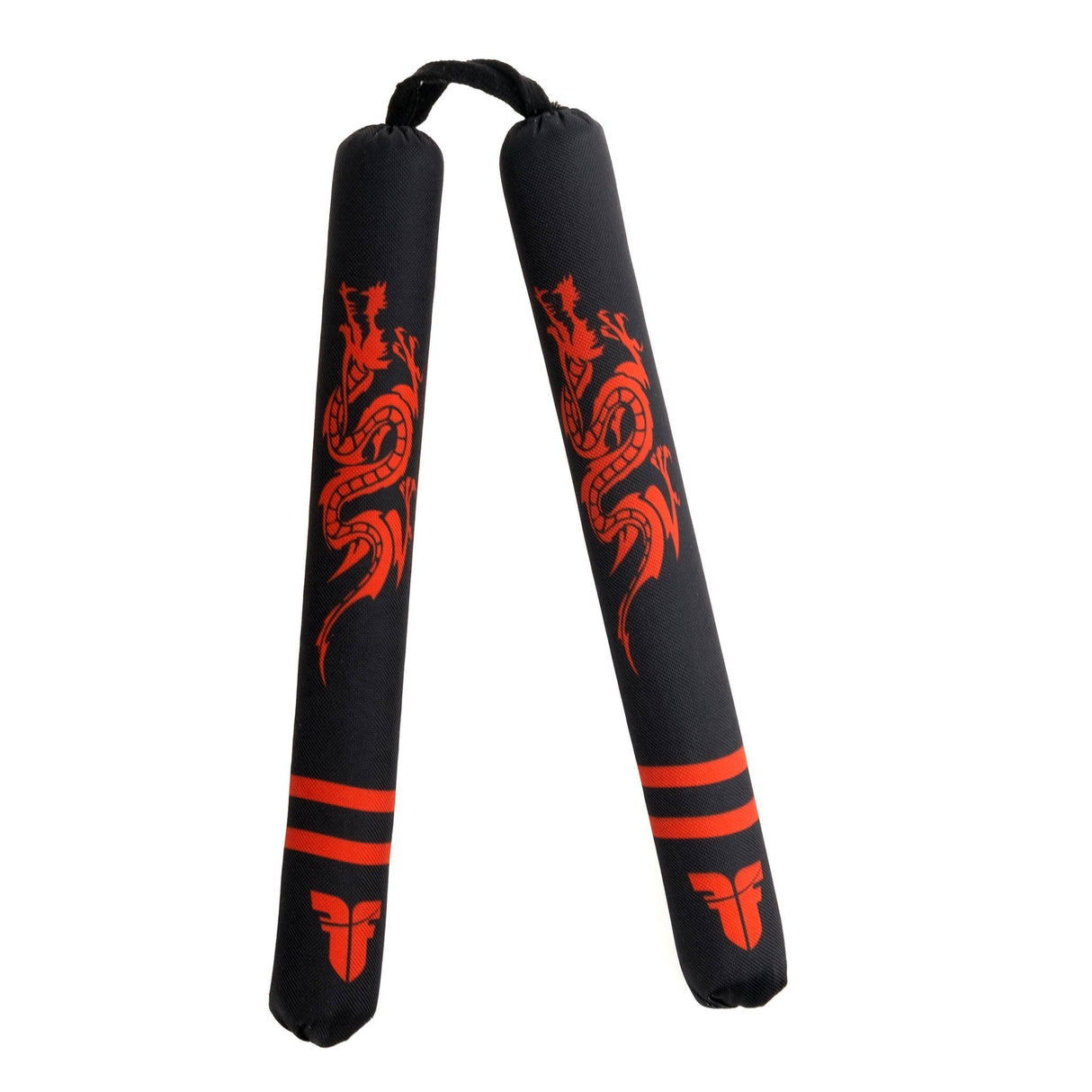 Fighter Soft Nunchaku – Dragon – schwarz/rot