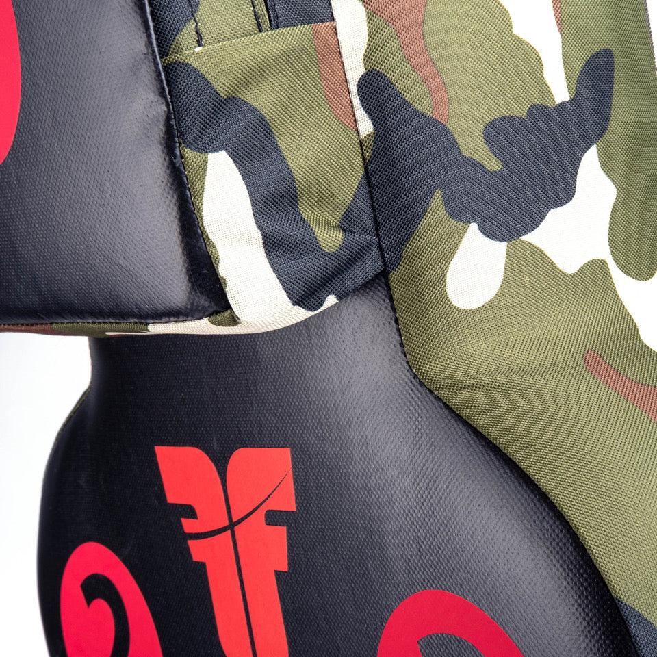 Fighter Dummy Shield für Power Wall – schwarz/Camouflage, FPWS-03-CB