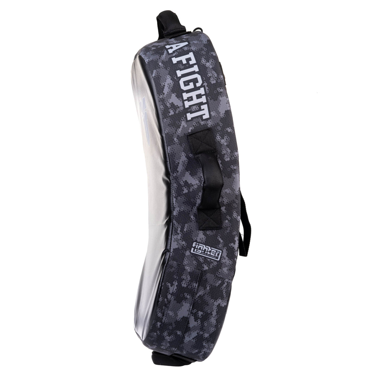 Fighter Kicking Shield – MULTI GRIP – Life is a Fight – Grey Camo, FKSH-29