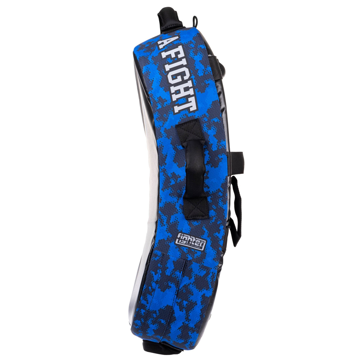 Fighter Kicking Shield – MULTI GRIP – Life is a Fight – Blue Camo, FKSH-28