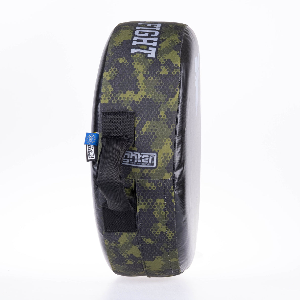 Fighter Round Shield – Life Is A Fight – Green Camo, FKSH-31