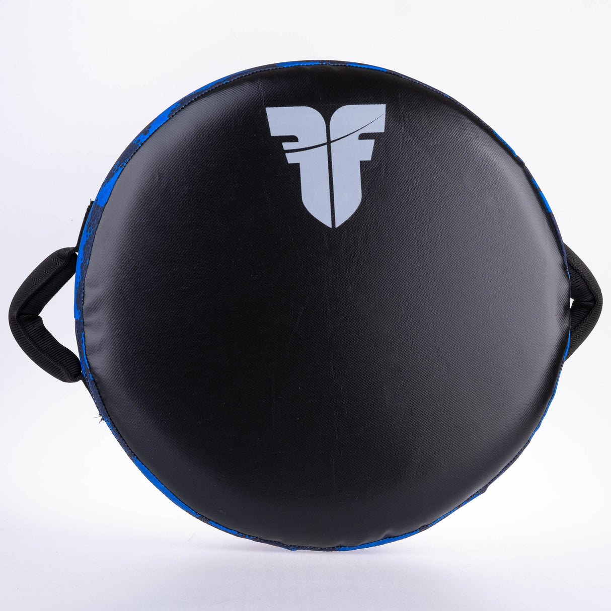 Fighter Round Shield – Life Is A Fight – Blau Camo, FKSH-35