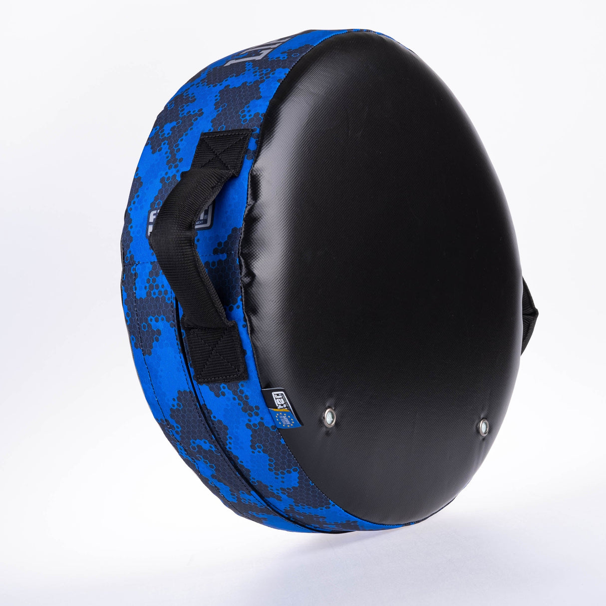 Fighter Round Shield – Life Is A Fight – Blau Camo, FKSH-35