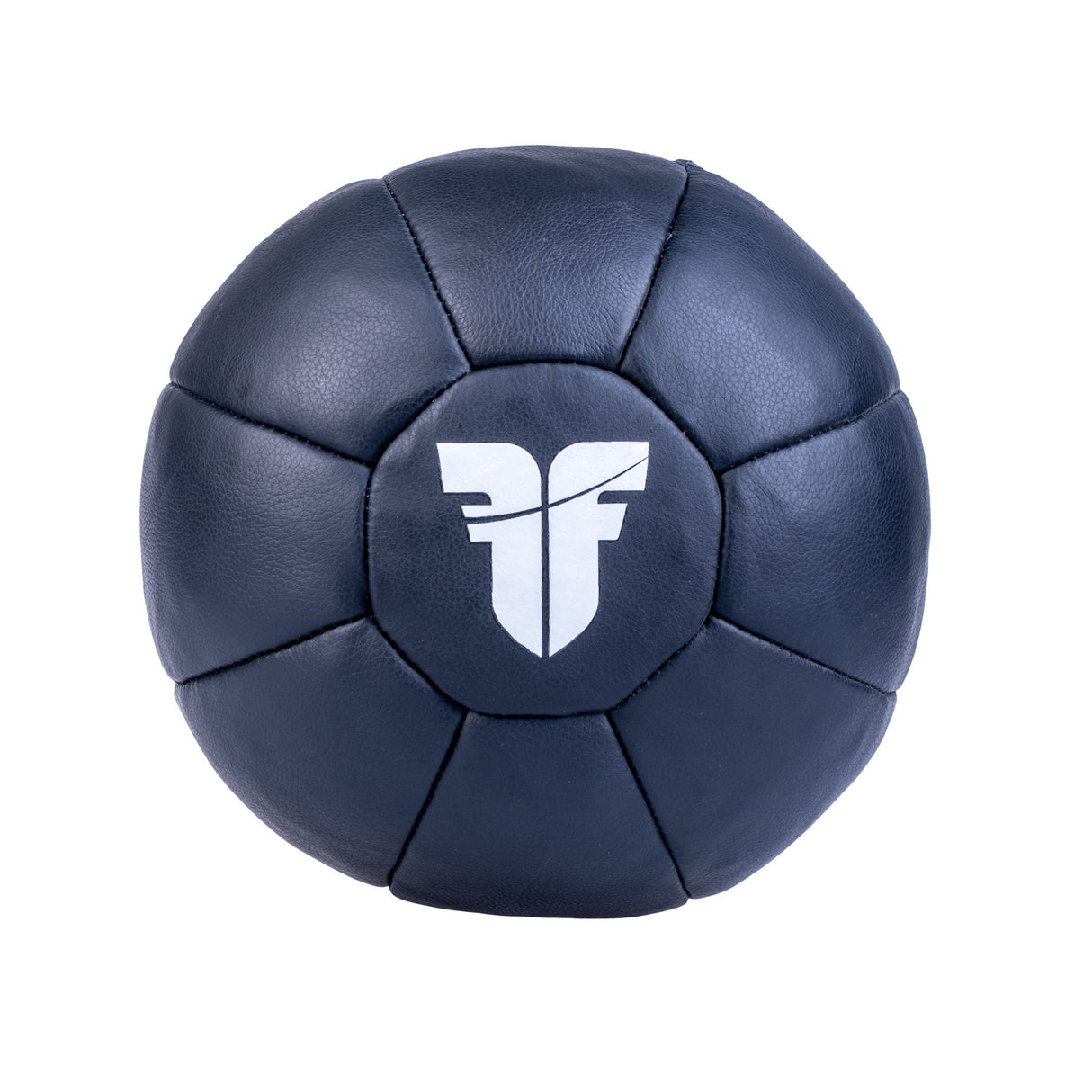 Fighter Leder-Medizinball – schwarz, FMDCB-02