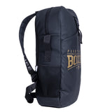 Fighter Performance Rucksack – schwarz/gold, Kunstleder