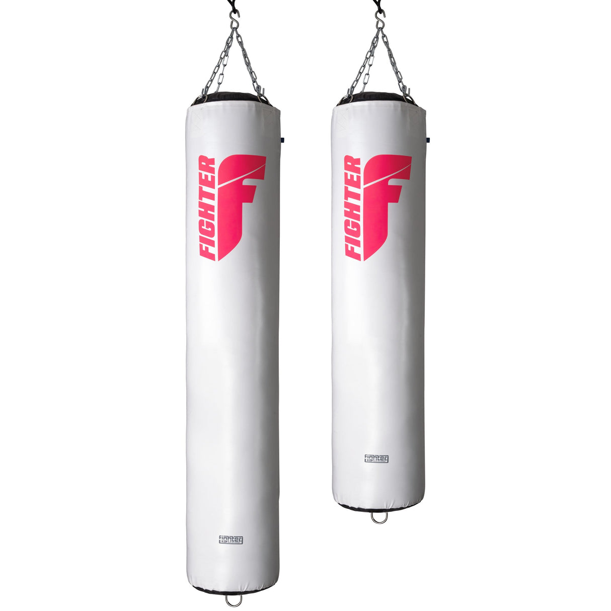 Fighter Boxsack Professional – weiß/rosa, 150 cm & 180 cm; Durchmesser 36 cm