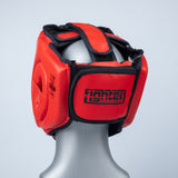 Kopfschutz für Amateur-Kämpfer – rot, FHG-001BXR