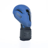 Fighter Boxhandschuhe SPLIT Stripes – blau/schwarz