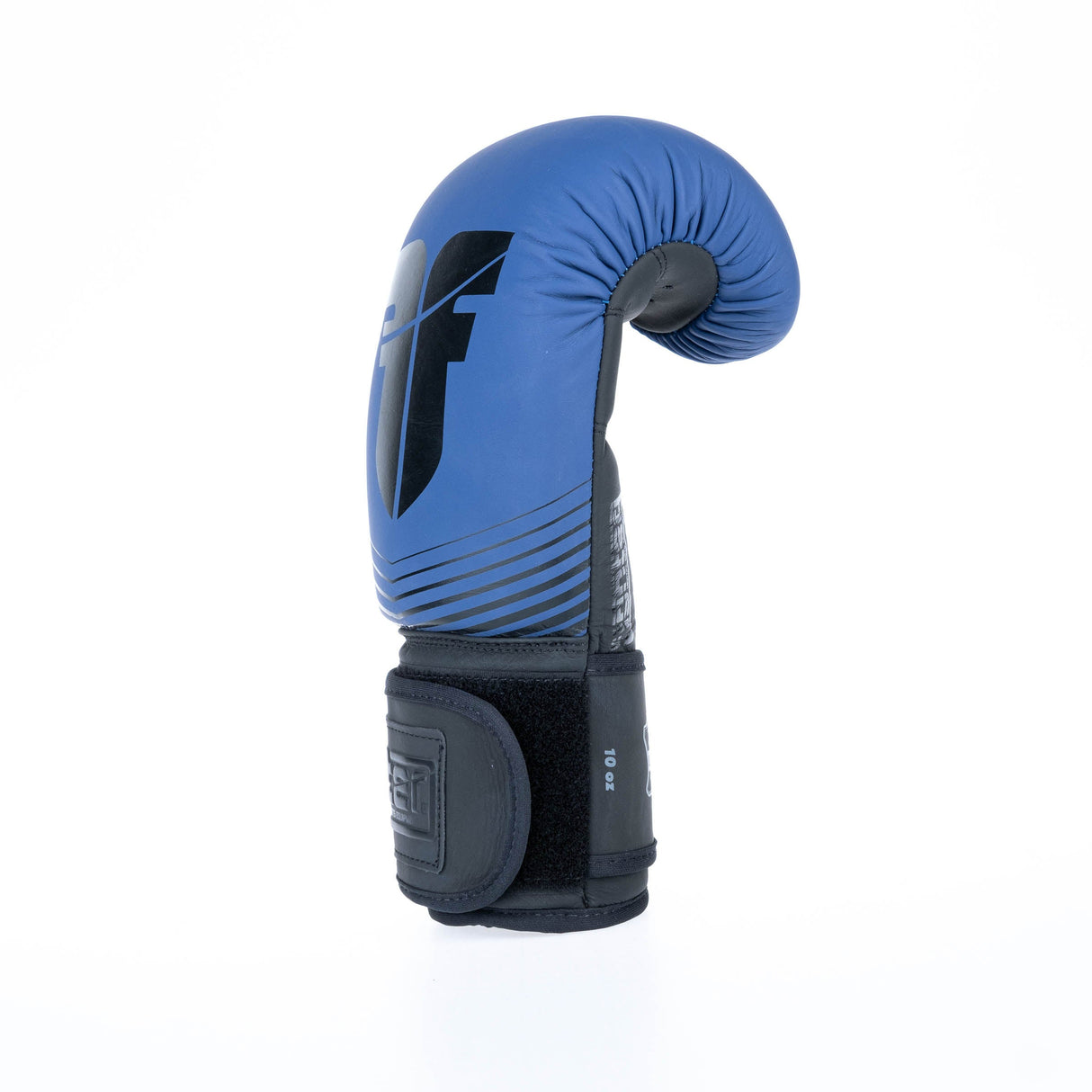 Fighter Boxhandschuhe SPLIT Stripes – blau/schwarz