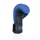 Fighter Boxhandschuhe SPLIT Stripes – blau/schwarz