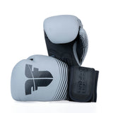 Fighter Boxhandschuhe SPLIT Stripes – grau/schwarz