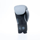 Fighter Boxhandschuhe SPLIT Stripes – grau/schwarz