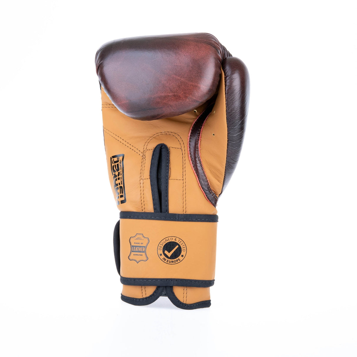 Fighter Boxhandschuhe Retro – braun