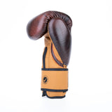 Fighter Boxhandschuhe Retro – braun