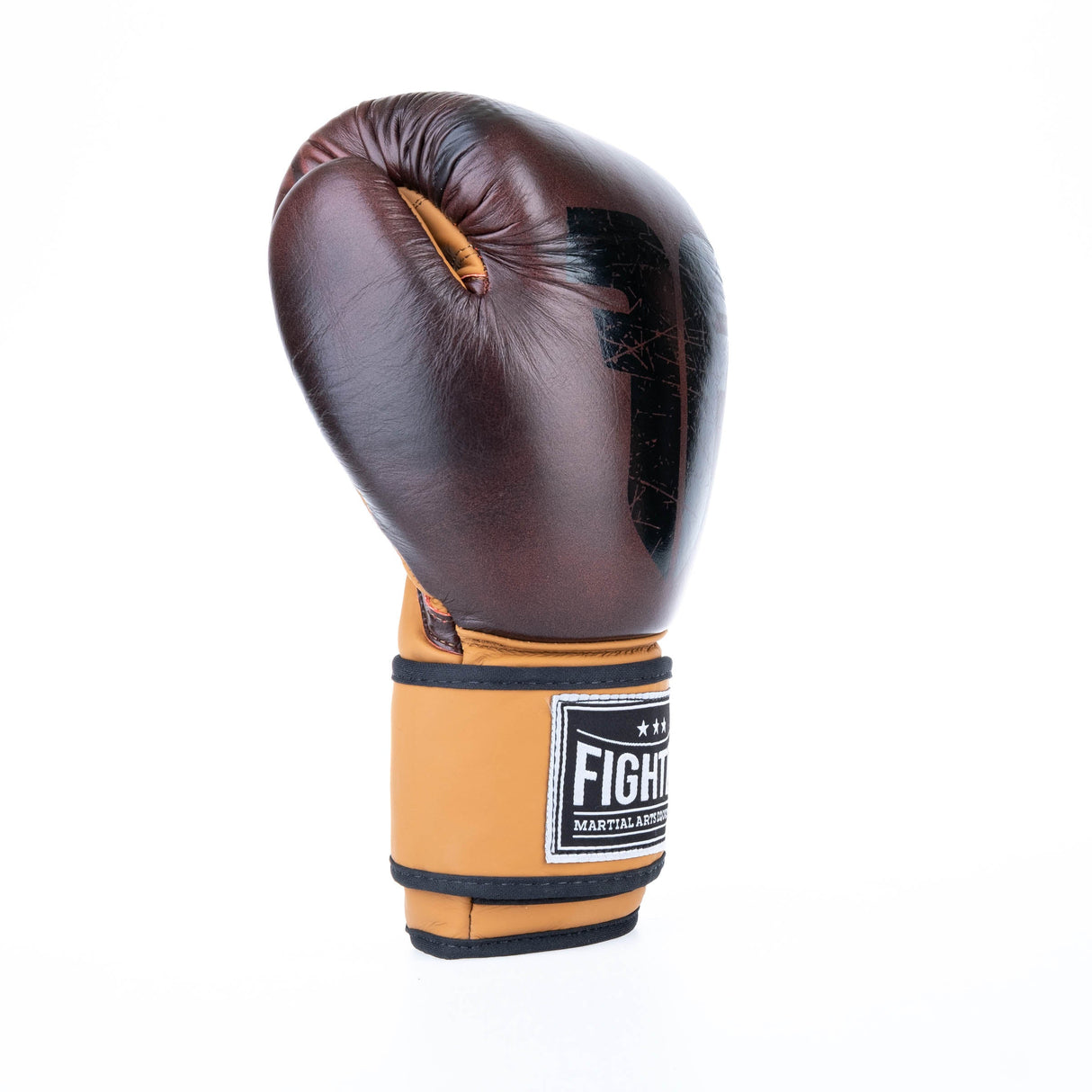 Fighter Boxhandschuhe Retro – braun